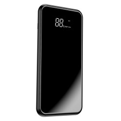 Baseus Bracket Wireless Charger Power Bank Qi 8000 mAh with Wireless Charging and Pull-Type Support black (PPALL-EX01)