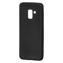 Soft Matt Case Gel TPU Cover for Samsung Galaxy A8 2018 A530 black