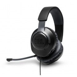 JBL Quantum 100, Over-Ear Wired Gaming Headset Black