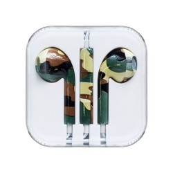 Headphones with microphone iPhone iPad iPod black moro moro