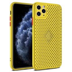 Breath Case - Back - Iphone 12 Mini Yellow